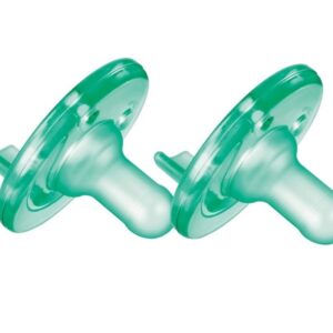 PHILIPS AVENT - 2PC SOOTHIE PACIFIER GREEN/GREEN  0-3M  $24.06 VAT