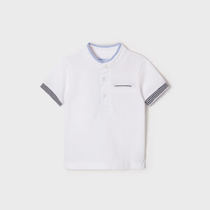 MAYORAL   BABY B  POLO  S/S  MAO NECK  $30.03 VAT