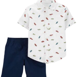 CARTER'S  BABY B 2PC CAR-PRINT SET  $25.25 VAT