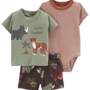 CARTER'S  BABY B  GREEN LIL EXPLORER SET  $28.05 VAT