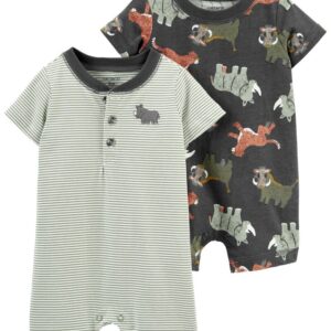 CARTER'S  BABY B 2PK HENLEY ANIMAL  $31.35 VAT