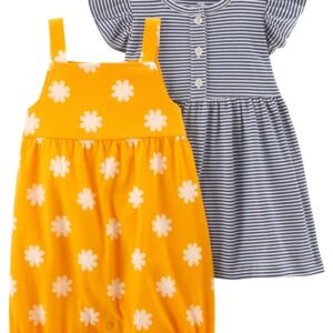 CARTER'S  BABY G 2PK -1PC YELLOWNAVY SET  $31.35 VAT