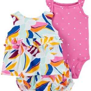 CARTER'S  BABY G 3PC MULTI FLORAL SET  $28.05 VAT