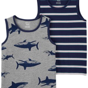 CARTER'S   TODDLER B 2PK TANK TEE'S $28.38 VAT