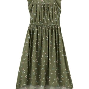 CARTER'S  BIG G OLIVE FLORAL MIDI DRESS  $36.63 VAT
