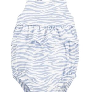 CARTER'S   BABY G IVORY-BLUE ZEBRA 1PC   $17.16 VAT