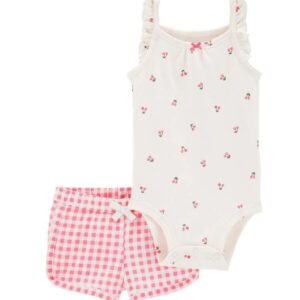 CARTER'S   BABY G 2PC PINK GINGHAM   $22.77 VAT