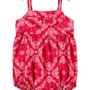 BABYB'GOSH     BABY G BANDANA RED BUBBLE ROMPER $32.01 VAT