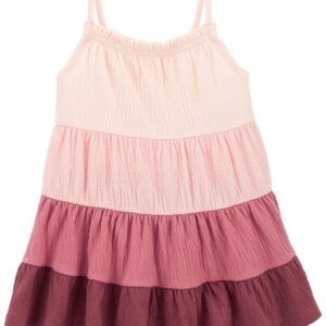 BABYB'GOSH    BABY G PINK MULTI COLOR DRESS   $36.47 VAT