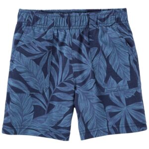 OSHKOSH   BABY B INDIGO BLUE PRINT   SHORTS   $15.02   VAT