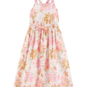 OSHKOSH   BIG G WISHBONE FLORAL MAXI DRESS   $32.01 VAT