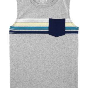 OSHKOSH   BIG B POCKET TANK LIGHT-HEATHER GREY   $17.82 VAT