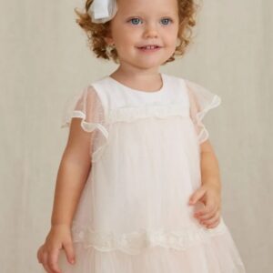 ABEL & LULA   BABY G SALMON JACQUARD DRESS  $112.70 VAT