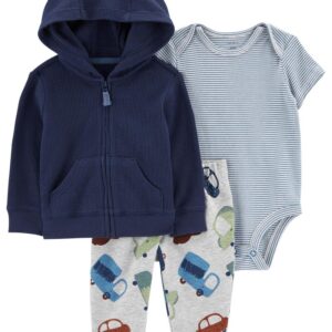 CARTER'S   BABY B BLUE-CARS CARDI SET   $35.31 VAT