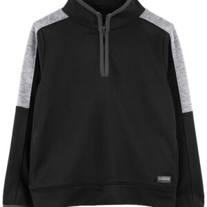 OSHKOSH   BIG B VERY BLACK QUARTER ZIP UP SWEATER   $35.64 VAT