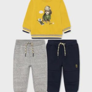 MAYORAL   BABY B ORO PULLOVER & TROUSERS SET   $60.67 VAT
