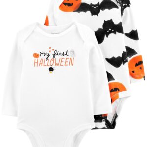 CARTER'S   BABY NEUTRAL HALLOWEEN 2PK BODYSUIT   $28.38 VAT