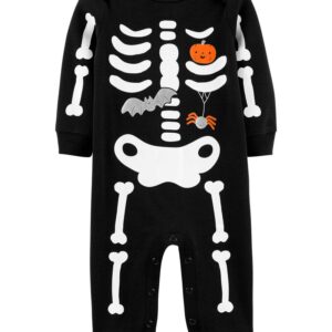 CARTER'S   BABY NEUTRAL  1PC HALLOWEEN SKELETON   $18.65 VAT