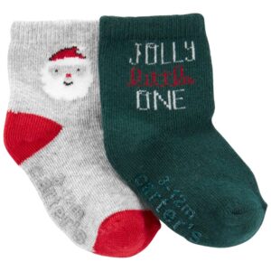 CARTER'S   BABY 2PK SANTA BOOTIE   $10.56 VAT