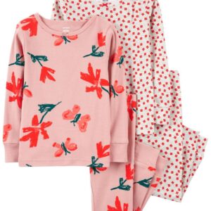 CARTER'S   TODDLER G 4PC FLORAL BUTTERFLY SLEEPWEAR   $36.63 VAT