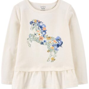 CARTER'S   TODDLER G CREAM UNICORN TOP   $20.63 VAT