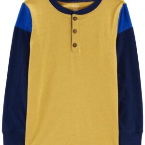 CARTER'S   BIG B YELLOW HENLEY SHIRT $24.75 VAT