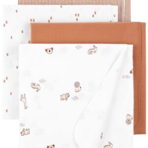 CARTER'S   BABY NEUTRAL  4PC RECEIVING BLANKET    $31.18 VAT S