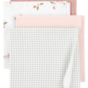 CARTER'S   BABY G   4PC RECEIVING BLANKETS  $26.73 VAT
