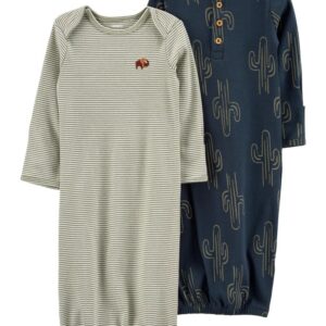 CARTER'S   BABY B 2-PACK CACTUS GOWN   $28.05 VAT