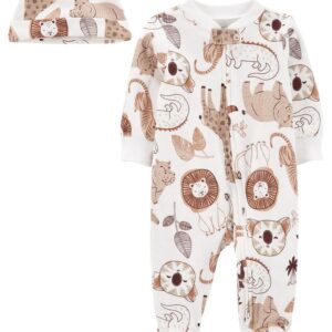 CARTER'S   BABY B 2-WAY ZIPPER SAFARI $20.96 VAT