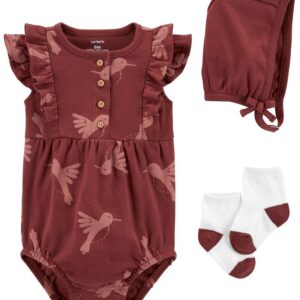 CARTER'S   BABY G 3PC BROWN BUBBLE SET   $29.04 VAT