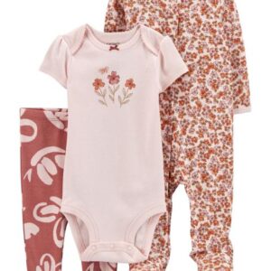 CARTER'S   BABY G 3PC MPS PINK-FLORAL SET   $30.53 VAT