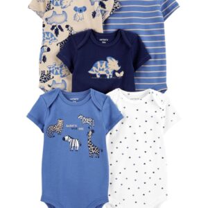 CARTER'S   BABY B 5-PACK BLUENAVY SS BODYSUIT   $41.58 VAT