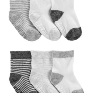 CARTER'S   BABY NEUTRAL 6-PACK SOCKS $15.35 VAT