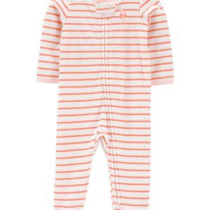 CARTER'S  BABY G ORANGE STRIPED SLEEPNPLAY  $18.65 VAT