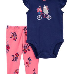 CARTER'S   BABY G NAVY BIKE BODYSUIT-PANTS SET   $22.77 VAT
