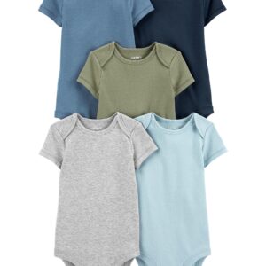 CARTER'S   BABY 5PK NEUTRAL SOLIDS BODYSUITS   $35.64 VAT