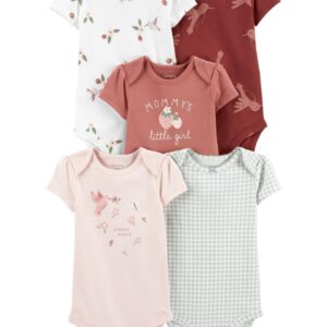 CARTER'S    BABY G 5PK PINK-MULTI BODYSUIT   $35.64 VAT
