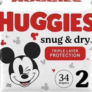 Huggies Snug & Dry Step 2   34ct VAT$21.45