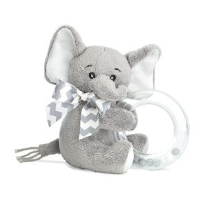 Lil’ Spout Gray Elephant Shaker Rattle Vat $14.85