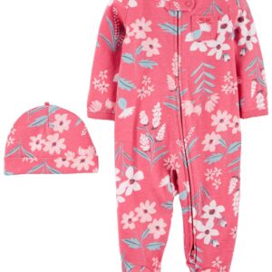CARTER'S  BABY G 2PC FLORAL SLEEP N' PLAY  $17.82 VAT