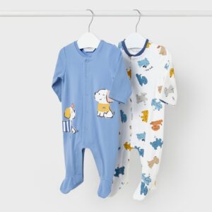 Mayoral  Light blue long onesie set of two Vat $71.04