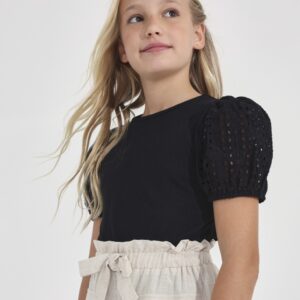 Mayoral Black Short-Sleeve T-Shirt Vat $37.54