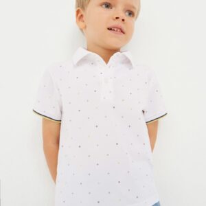 Mayoral White Polo Short Sleeve Vat $44.66