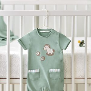 Mayoral Cotton Sleepsuit Newborn - Vat $41.20
