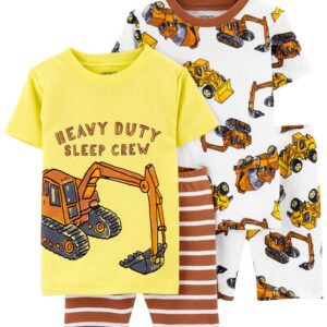 Carter's 4-Piece Construction Snug Fit Cotton PJs - Vat $42.74