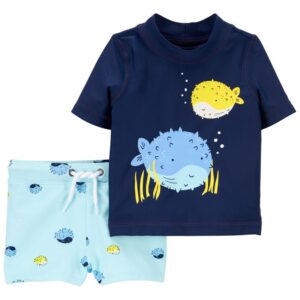 Carter's Fish Rashguard Set Vat $37.93