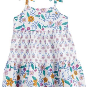 Carter's Baby Girl Floral Tiered Dress Vat $37.10