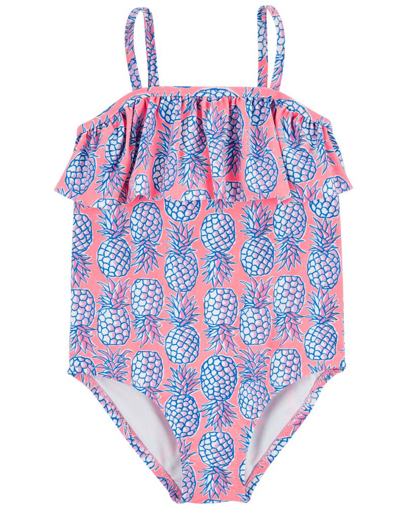 Carter’s Toddler Pineapple Ruffle 1Piece Swimsuit Vat 30.03 Sandbox