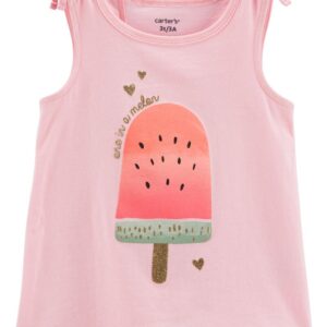 Carter's Toddler Watermelon Popsicle Tulip Tee Vat $24.26